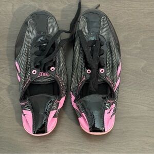Everlast Sport Women's Stylish Black and Pink Athletic Sneakers Size 9